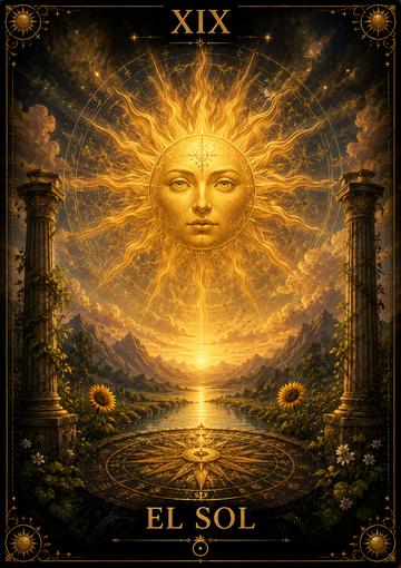 El Sol en el Tarot: significado, amor, éxito y felicidad