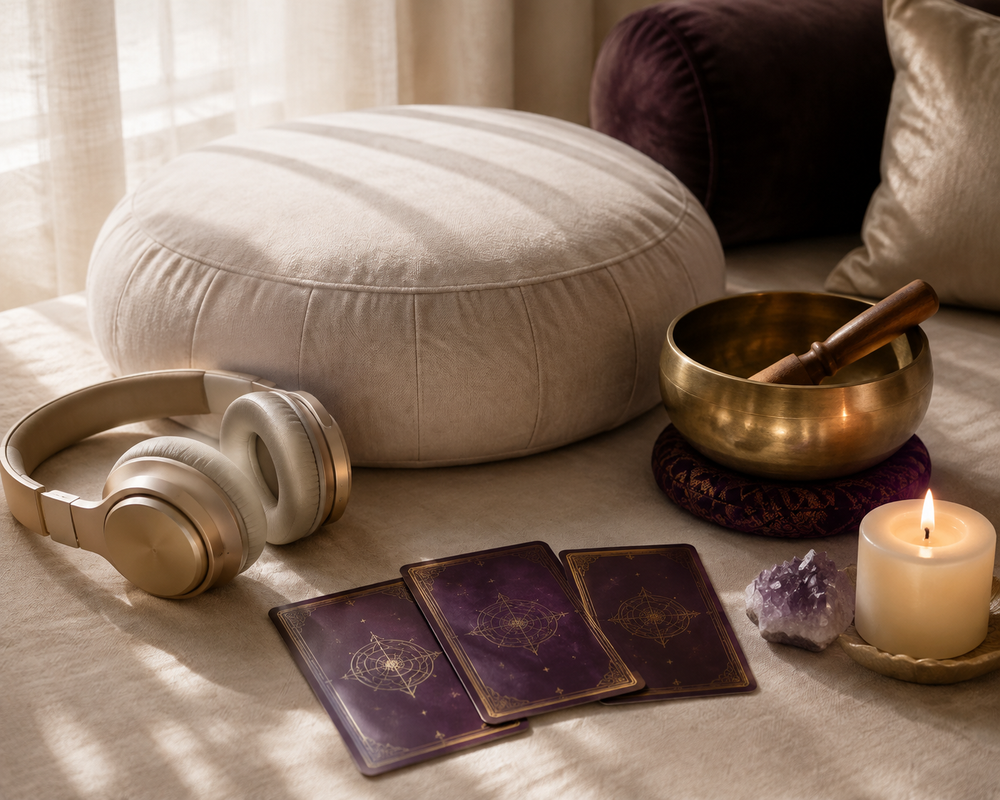 Meditación guiada + sesión