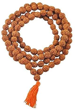 IS4A 5 Mukhi ( Panchmukhi , Face ) 109 Rudraksha Seeds Japa Mala 12mm Loose Beads